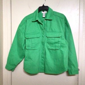 If It Were Me Denim Shacket